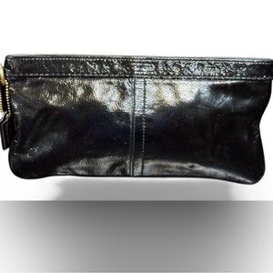 Coach Vintage Black Patent Leather Clutch with Hangtag! Amazing 🤩